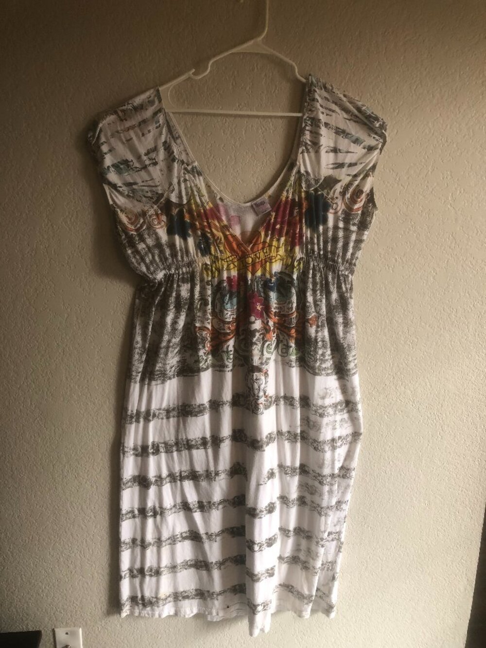 Always For Me Sport Floral Swim Cover-up Dress Size 2X